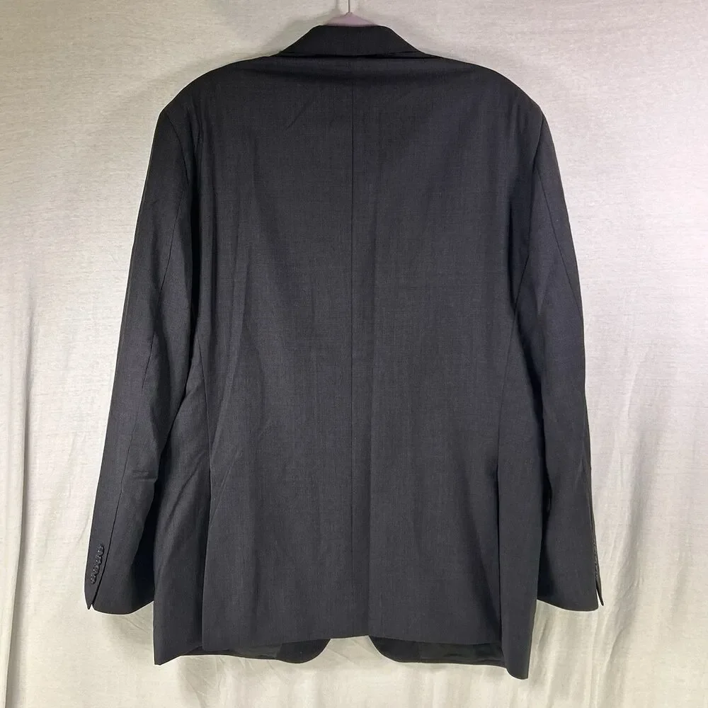 Jos A Bank Signature Collection Men’s Size 46L  Wool Gray Blazer/Sport Coat